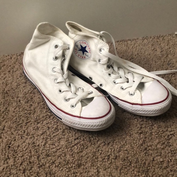 Converse Shoes - White HighTop CONVERSE chuck Taylor’s